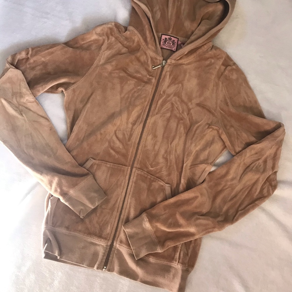 Juicy Couture Sweatsuit Velour Track Jacket Size S